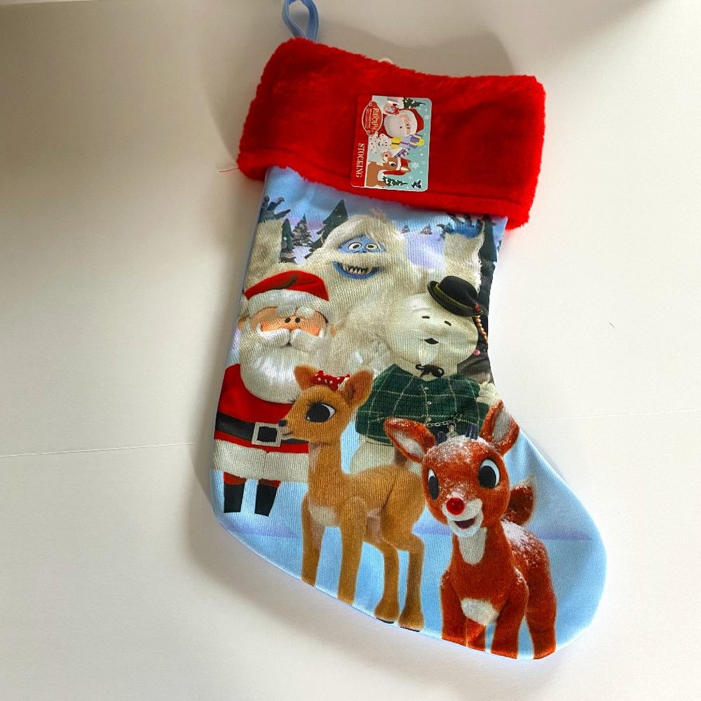 Rudolph the Red Nose Reindeer and Friends Christmas Stocking Disney